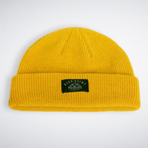 longshoreman beanie mustard