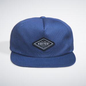 diamond logo snap back hat navy