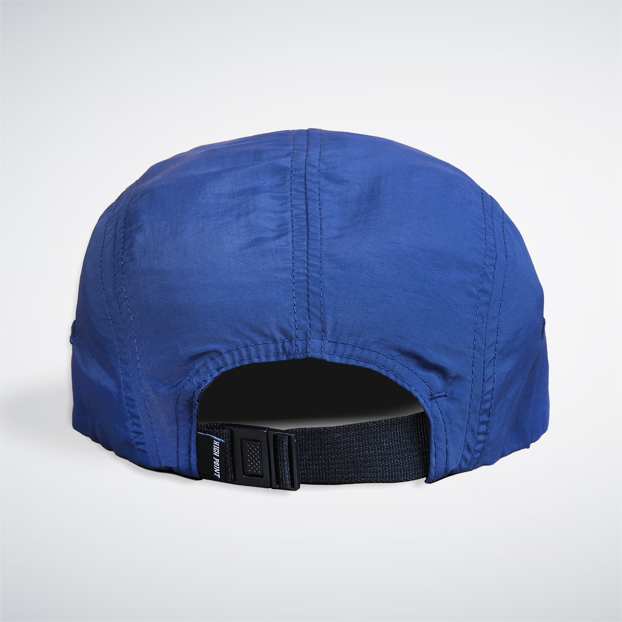 nylon camper strap back hat navy nylon camper strap back hat navy
